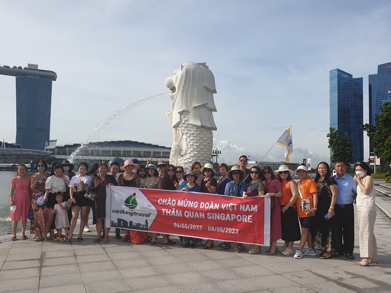 ảnh đoàn du lịch singapore malaysia 