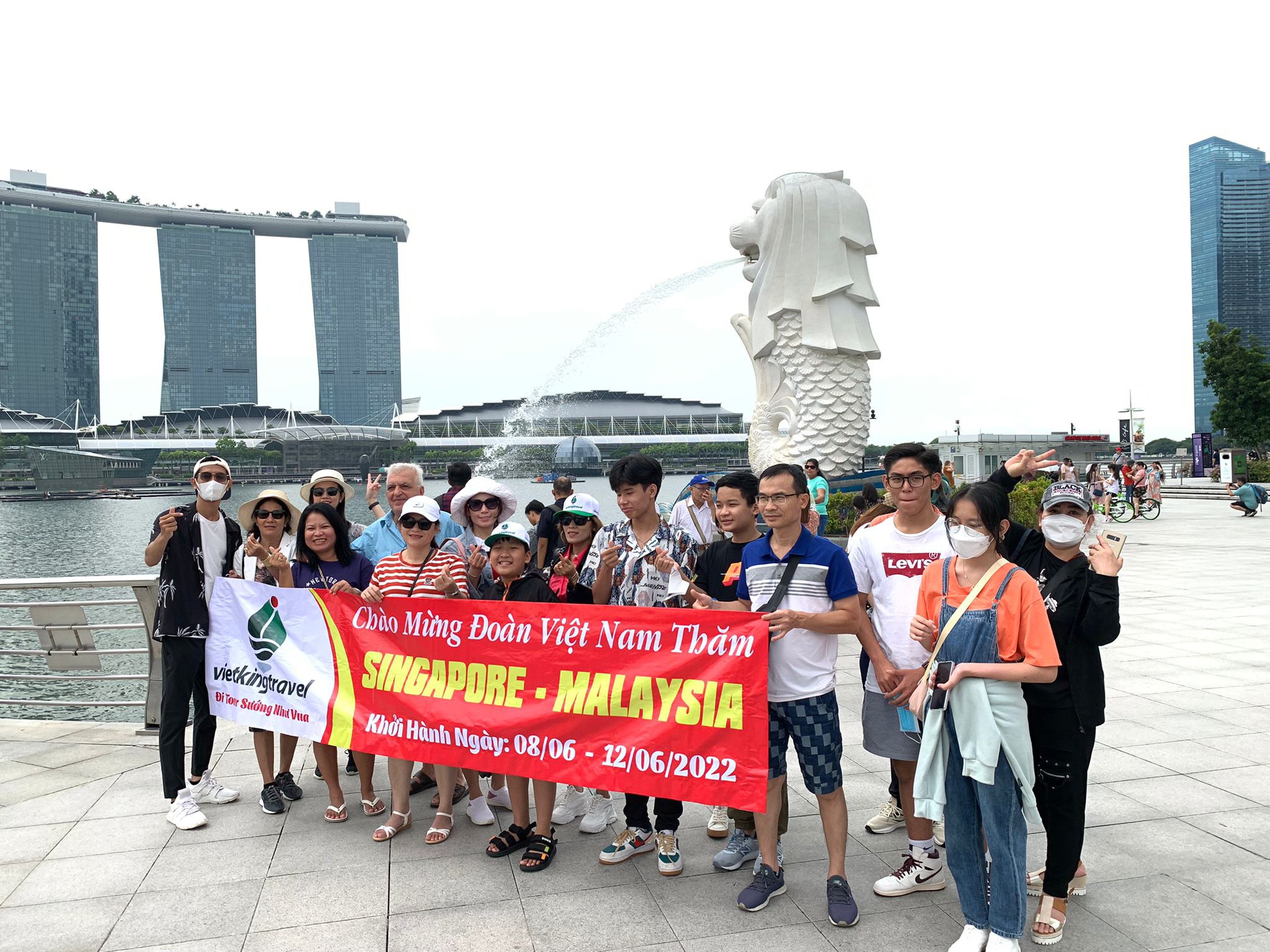 đoàn du lịch singapore malaysia12 tháng 6 2022