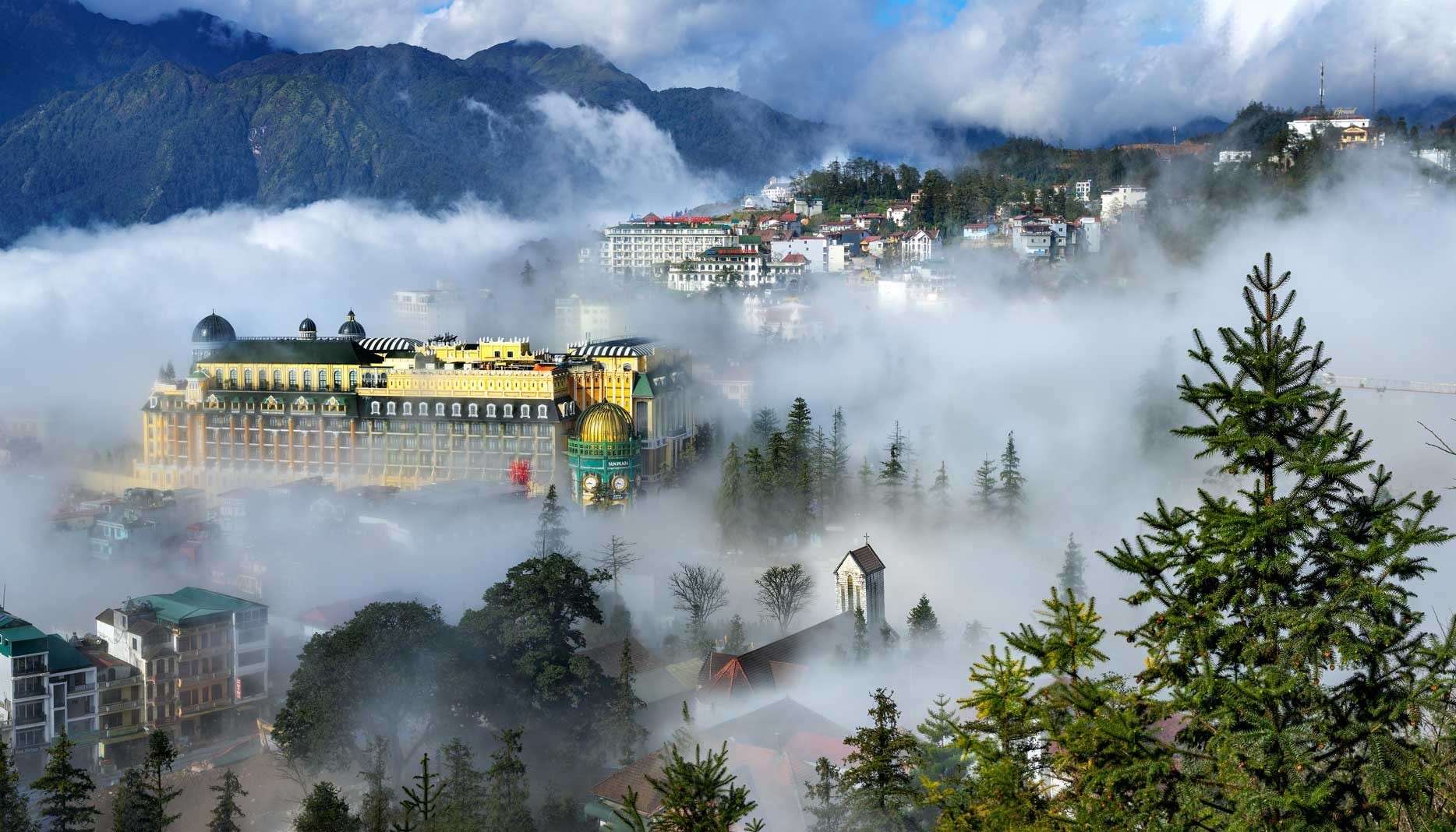 Du lịch Sapa thu đông say mê cùng những bông hoa tuyết.