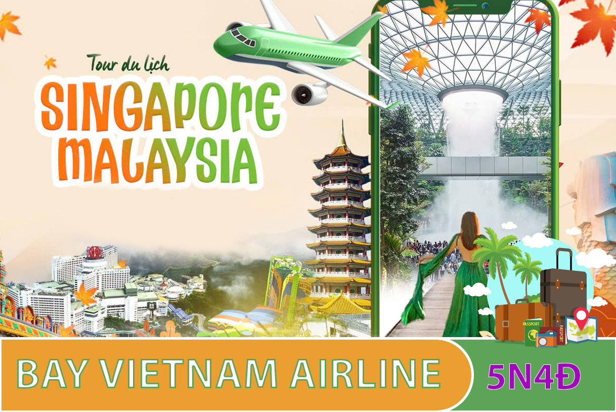 TOUR SING MÃ BAY VNA